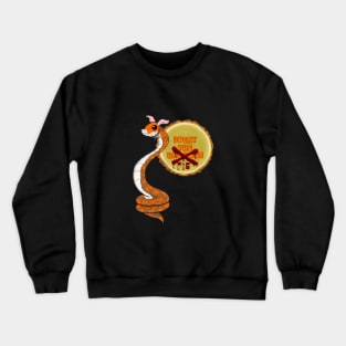 Bucky the Hognose… umm pig. Crewneck Sweatshirt